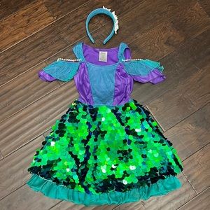 Mermaid dress - youth small (4-6)